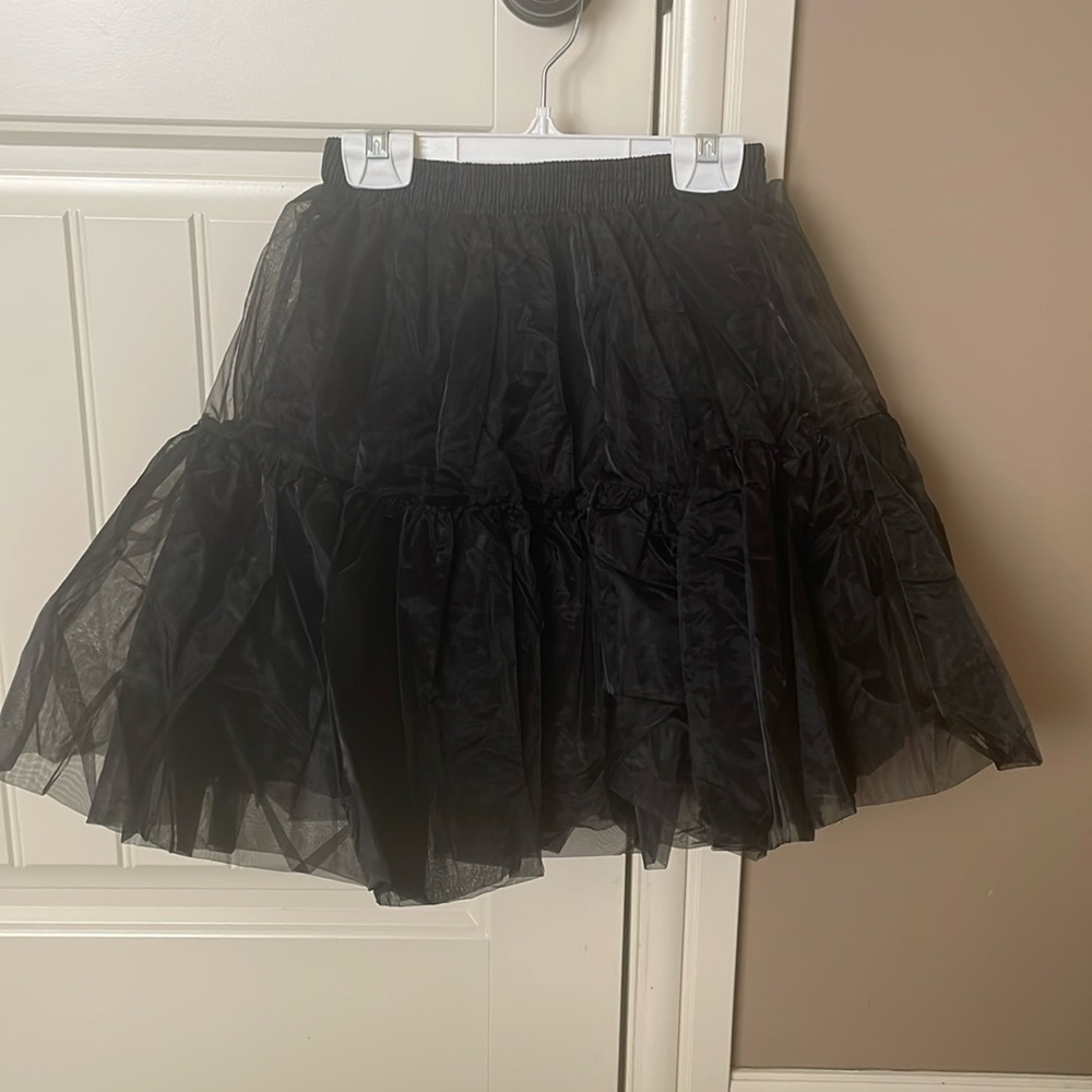 Black petticoat. Brand new, never used.